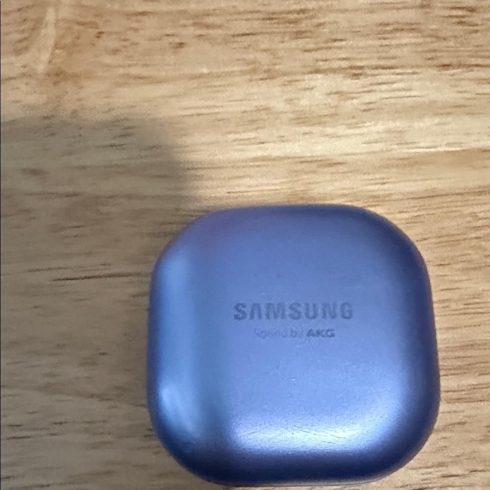 Samsung Metallic Purple Earbuds Case